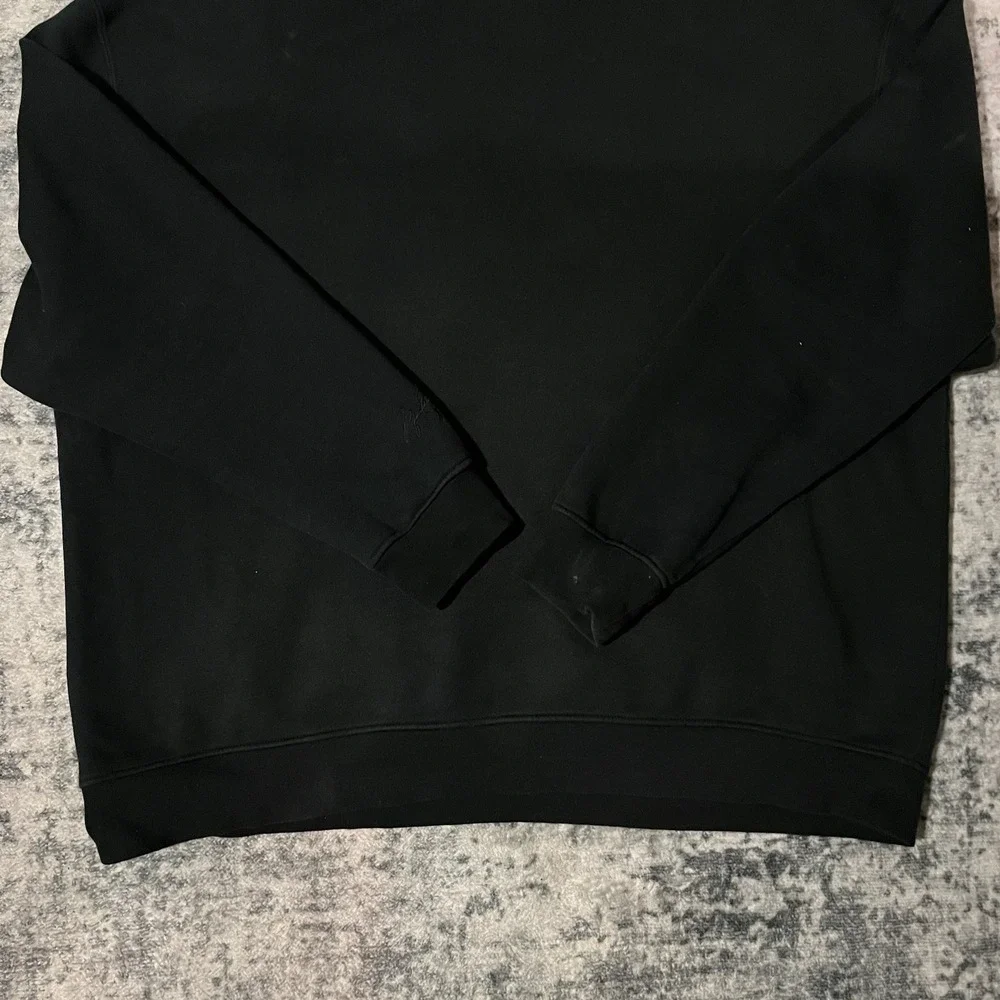 Jordan Y2K VTG Men's Medium Hoodie Black Skater Grunge XXL